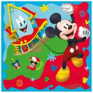 2-vrstvové papierové servítky s motívom Mickey Mouse, balenie 20 ks