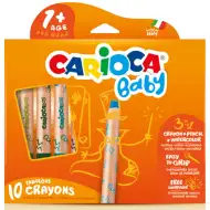 Carioca: 3 v 1-nom voskovky pre najmenších 10 kusov