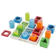 3D drevená zručná hračka na zosúladenie foriem - Melissa &amp; Doug