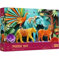 40. výročie - Paper Art: Džungľa 160-dielne puzzle - Trefl
