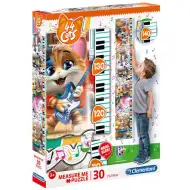 44 mačiek Nástenná merica 30 dielne puzzle - Clementoni