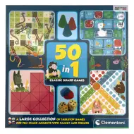 50v1 set spoločenských hier - Clementoni