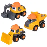 ABC Builder Team: Stavebné stroje v rôznych variantoch - Simba Toys