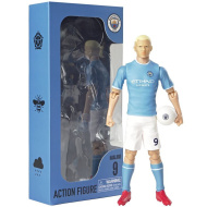 Akčná figúrka futbalistu, 20 cm - Manchester City, Haaland v drese s číslom 9