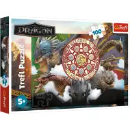 Ako si vycvičiť draka 100-dielne puzzle - Trefl