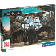 Ako si vycvičiť draka: Dračí spolok 104-dielne Supercolor puzzle – Clementoni