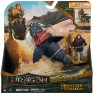 Ako si vycvičiť draka: Gronckle a Rybinoha figúrková sada - Spin Master