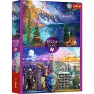 Americká cesta 2x500-dielne puzzle - Trefl