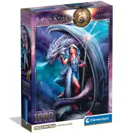 Anna Stokes: Dračí mág 1000-dielne puzzle - Clementoni