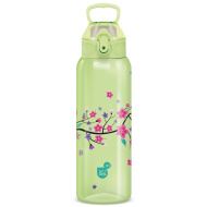 Ars Una: 3D Snow Flower zelená kvetinová fľaša bez BPA 700 ml
