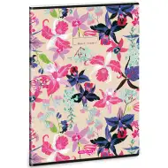 Ars Una: Beach Flower extra zošit s klipom, čistý, formát A/4