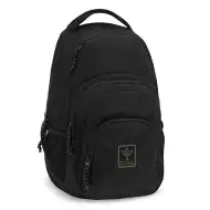 Ars Una: Cordura Black AU-2 školská taška, ruksak 32x46x22cm