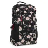Ars Una: Flowery Black AU-17 školská taška, batoh 32x47x18 cm