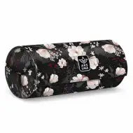Ars Una: Flowery Black kvetinový rolovací peračník 20x9x9cm