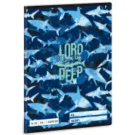 Ars Una: Lord of the Deep žraločí linajkový zošit pre 2. triedu A/5