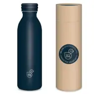Ars Una Midnight Blue dvojstenná kovová fľaša 600 ml