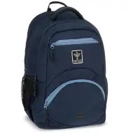 Ars Una: Navy tmavomodrá ergonomická školská taška, batoh 33x45x24cm