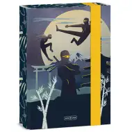 Ars Una Ninjas in the dark gumičkový box na zošity A5