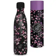 Ars Una: Pearl Blossom Black dvojstenná kovová fľaša v darčekovej krabičke 500 ml