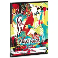 Ars Una: Street Kings skateboardový linajkový zošit pre 1. ročník A/5