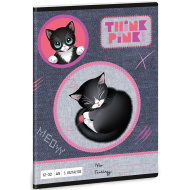 Ars Una: Think Pink A/5 linkovaný zošit pre 3. triedu 12-32