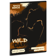 Ars Una: Wild In The Dark A/5 linkovaný zošit pre 1. triedu 14-32