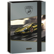 Ars Una: Žltý box na zošity s motívom Lamborghini A5