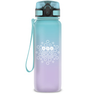 Ars Una: fľaša bez BPA s farebným prechodom, matná - 800 ml - Orchidea