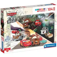 Autá na ceste 104-dielna maxi supercolor puzzle - Clementoni