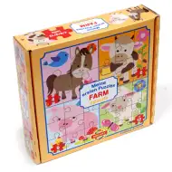 Moje prvé puzzle Farma 4v1