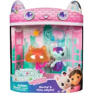 Bábika Gabi a jej domček Kino: 2-figúrkový balíček Vodná izba – MerCat a Kitty Jellyfish – Spin Master