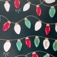 Baliaci papier s vianočným svetelným reťazcom, 200x70 cm