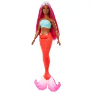 Barbie Dreamtopia: Bábika s ružovými vlasmi a korálovou plutvou - Mattel