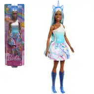 Barbie Dreamtopia: Jednorožec bábika v modrých dúhových šatách - Mattel