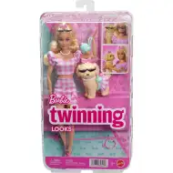 Barbie: Herný set Módne duo s miláčikom v ružovej farbe - Mattel