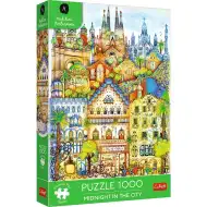 Barcelona o polnoci 1000-dieliková prémiová puzzle plus kvalita - Trefl