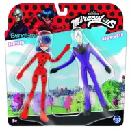 Bend-ems Miraculus figúrka set 2 ks, Ladybug vs. Hawk Moth