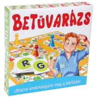 Čarovná abeceda spoločenská hra (v maďarskom jazyku) - D-Toys