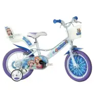 Bicykel s motívom Snehovej kráľovnej, veľkosť 16 - Dino Bikes