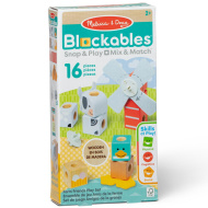 Blockables: Priatelia z farmy – drevená stavebnica - Melissa &amp; Doug