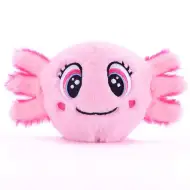 Bouncibles: Skákajúca plyšová lopta - Bubbles, ružový axolotl