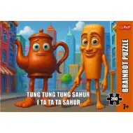 Brainrot: Tung Tung Tung Sahur I Ta Ta Ta Sahur 200-dielikové puzzle
