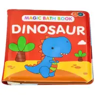 Buddy&amp;Barney Kúpeľová hra: Meniace farby dinosaurov kúpeľová kniha