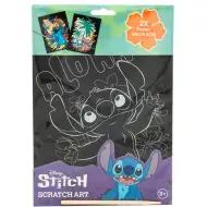 Canenco: Stitch škrabací plagát, 29x15 cm, 2 kusy
