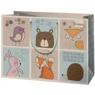 Cardex: Roztomilé zvieratká veľká darčeková taška 26x13x33cm
