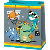 Cardex: Veľká darčeková taška s dinosaurami 26x13x33cm
