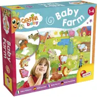 Carotina baby: Farma puzzle a hra na vkladanie tvarov - Lisciani