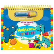 Čaruj farby! - Zošit s dinosaurami