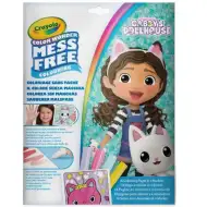 Crayola: Color Wonder - Gabi bábikový domček bezšmuhová omaľovánka v mape