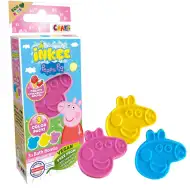 Craze Inkee: Vegánska bomba do kúpeľa v tvare Peppa Pig s vôňou jahody, 3 kusy